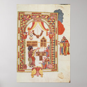 Poster Le Temple de Jérusalem de la "Bible"