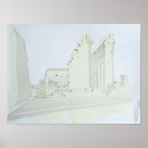 Poster Le temple de Louxor