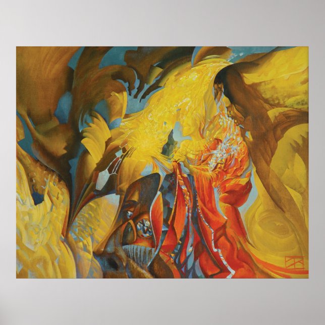 Poster "Le toucher de Midas" (Devant)