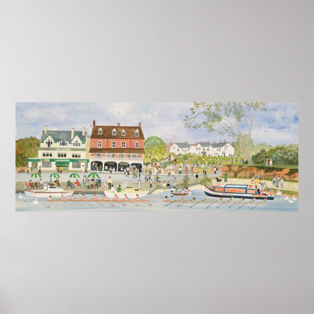 Poster Le Towpath Walton-on-Thames (Devant)