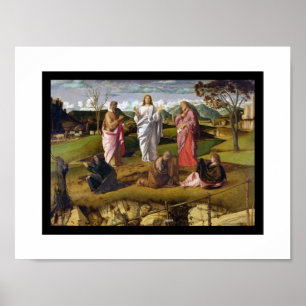 Poster Le Transfiguration du Christ Bellini