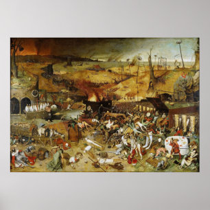 Poster Le triomphe de la mort Pieter Brueghel