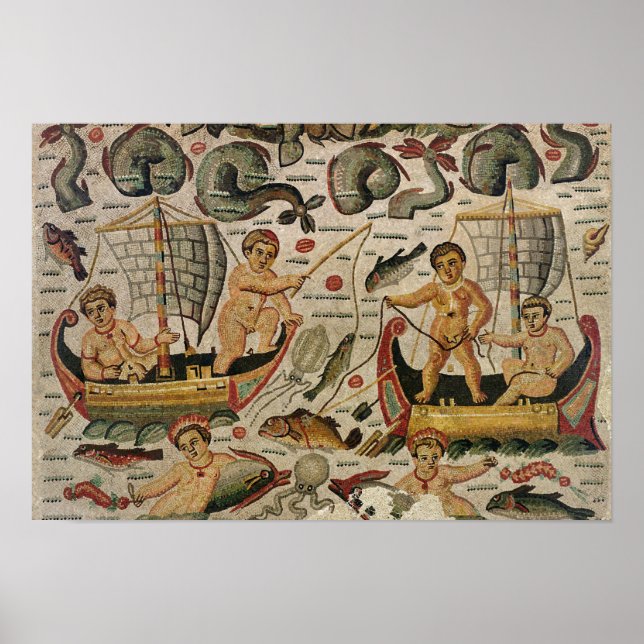 Poster Le triomphe de Neptune et Amphitrite (Devant)