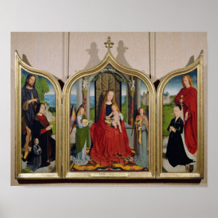 Poster Le Triptyque de la famille Sedano, c.1495-98