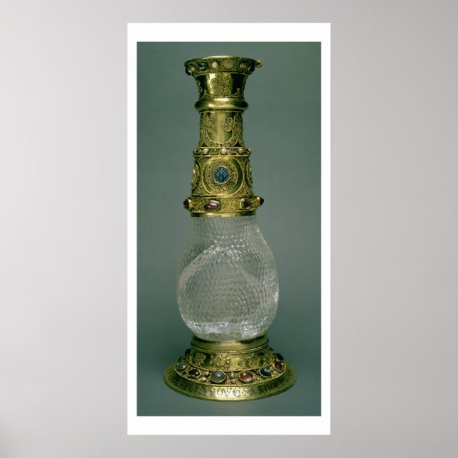 Poster Le Vase d'Alienor, du Trésor de Saint-De (Devant)