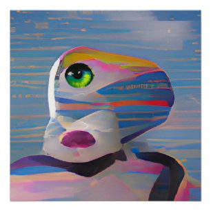 Poster Le visage des Cyclops d'hiver