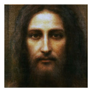 POSTER LE VISAGE SAINT DE JÉSUS