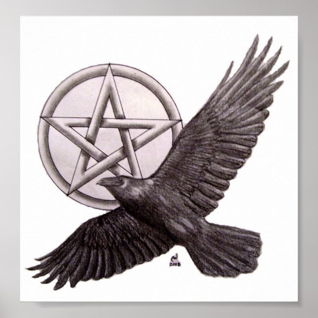 Poster Le vol de Morrighan (Devant)