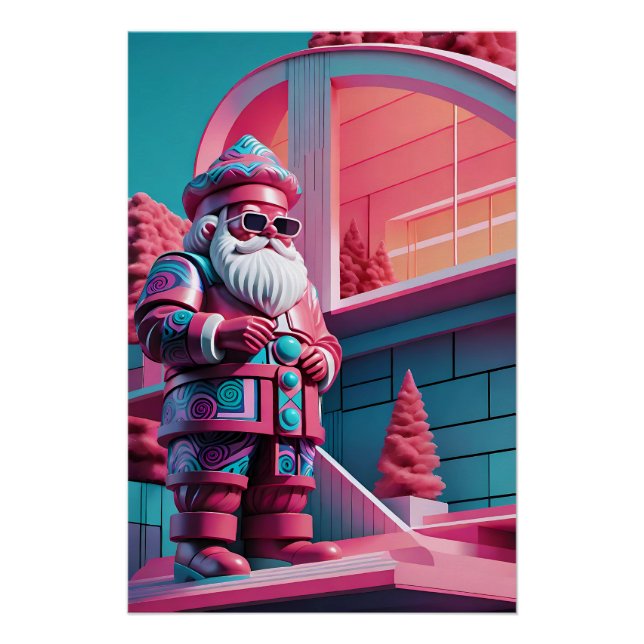 Poster Le voyage du Père Noël (Devant)