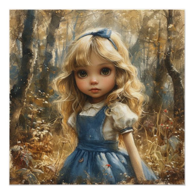 Poster Le voyage fantasque d'Alice : Wonderland Whimsy (Devant)