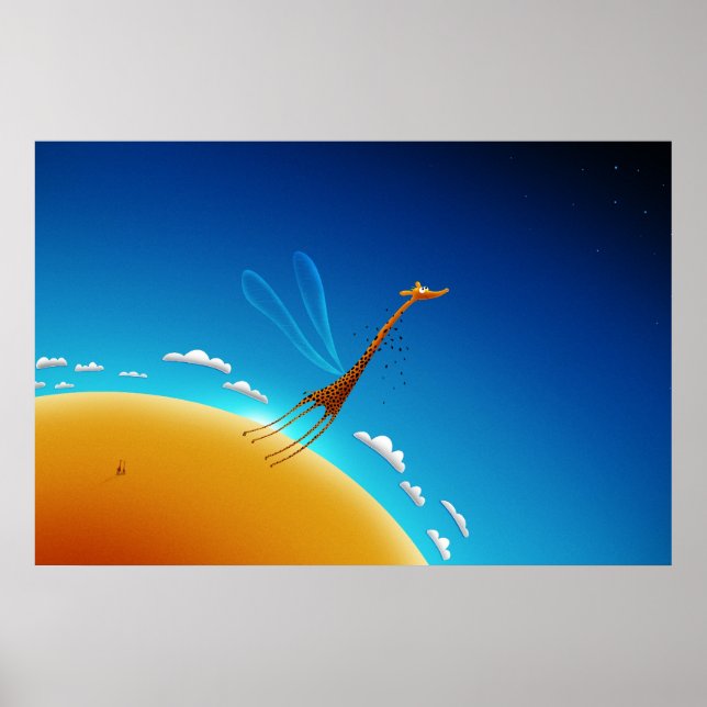 Poster Learning To Fly (Devant)