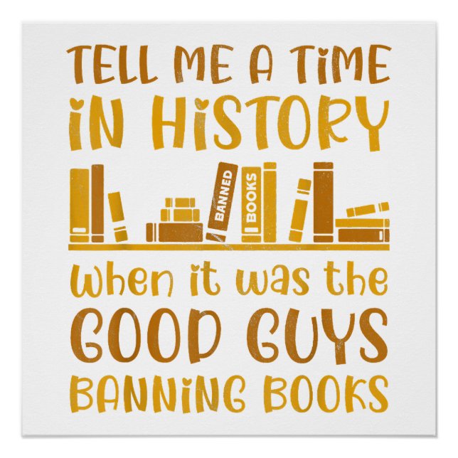 Poster Lecture Des Livres Interdits Lire Les Livres Inter (Devant)