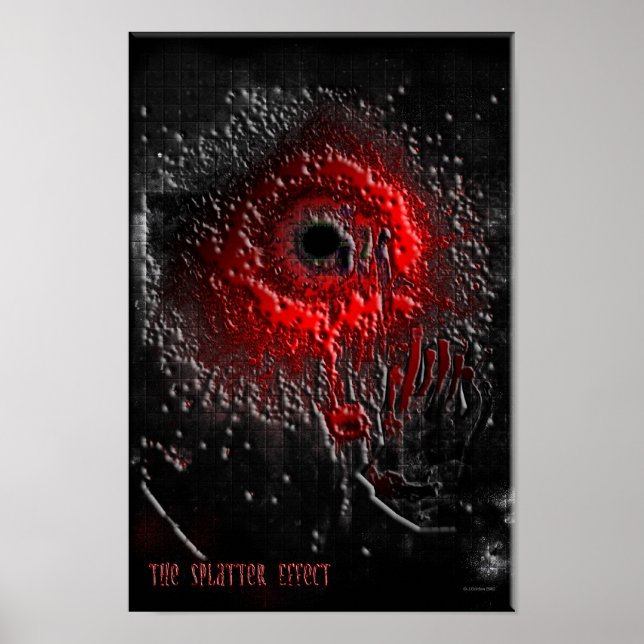 Poster L'effet Splatter (Devant)