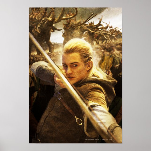 Poster LEGOLAS GREENLEAF™ Dessine Son Bow (Devant)