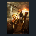 Poster LEGOLAS GREENLEAF™ en action<br><div class="desc">Seigneur des Anneaux : Les Deux Tours. Il y a une voix tombée dans l'air. Quelque chose approche. Je peux le sentir.</div>