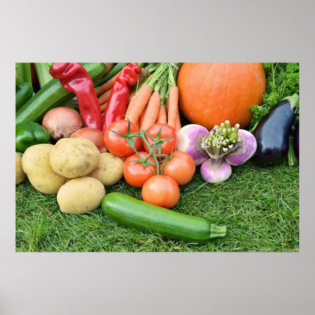 Poster Légumes d'automne (Devant)