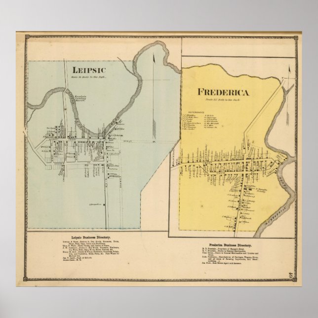 Poster Leipsic, Frederica (Devant)