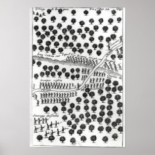 Poster L'embuscade des Iroquois