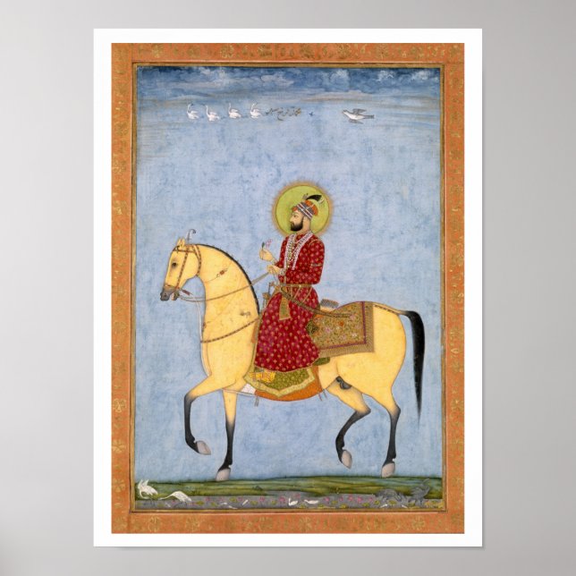 Poster L'empereur moghol Farrukhsiyar(1683-1719) (r.1713 (Devant)