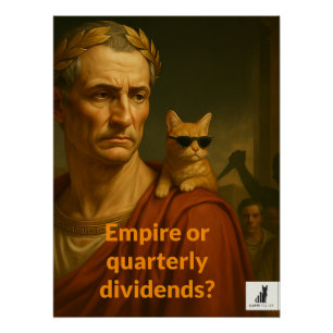 Poster L'Empire de César ou les dividendes trimestriels ?