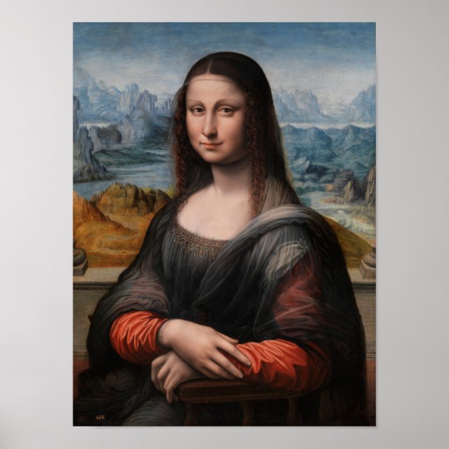 Poster Léonard de Vinci | Lisa (Devant)
