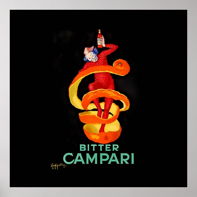Poster Leonetto Cappiello Bitter Orange Liqueur (Devant)