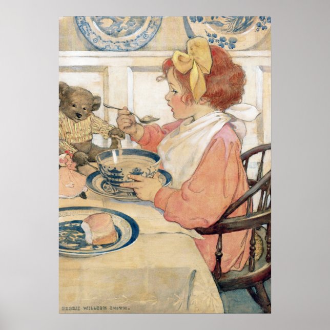 Poster L'Épicure de Jessie Willcox Smith (Devant)