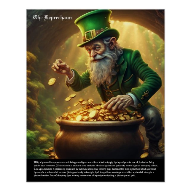 Poster Leprechaun (Devant)