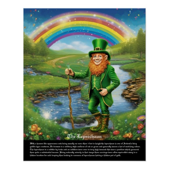 Poster Leprechaun (Devant)