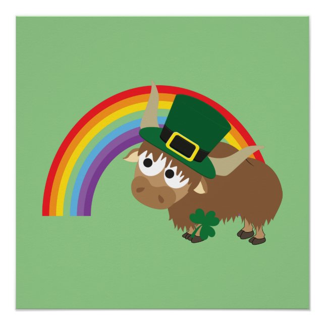Poster Leprechaun Yak (Devant)