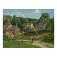 L'Ermitage de Pontoise Camille Pissarro