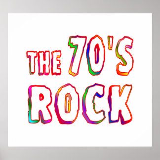 Poster les années 70