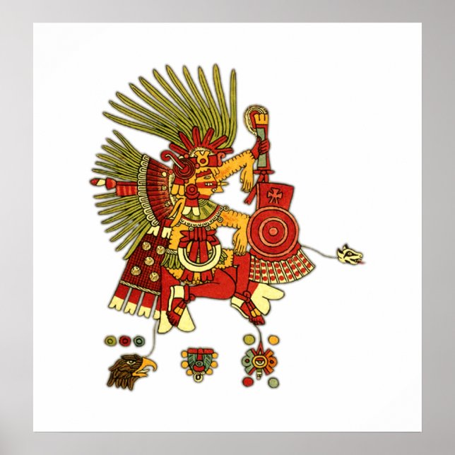 Poster Les Aztèques (Devant)