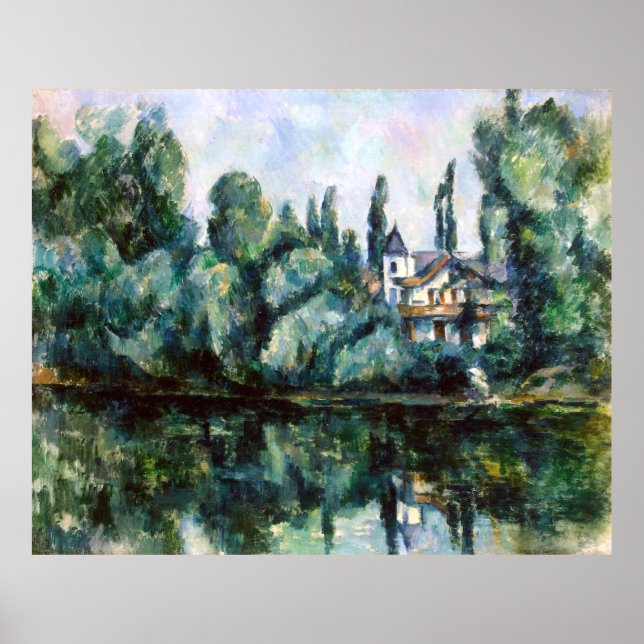Poster Les Banques de la Marne Paul Cezanne (Devant)