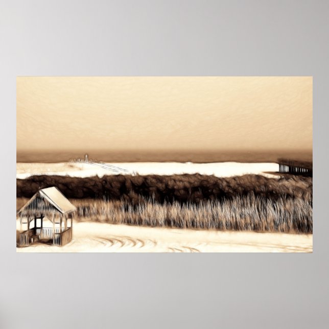 Poster Les bois sauvages (Devant)