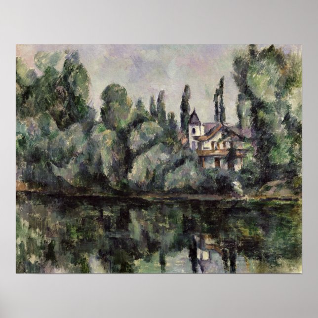 Poster Les bords de la Marne, 1888 (Devant)