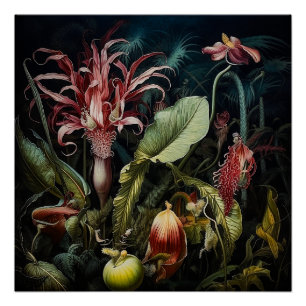 Poster Les botaniques dans la jungle