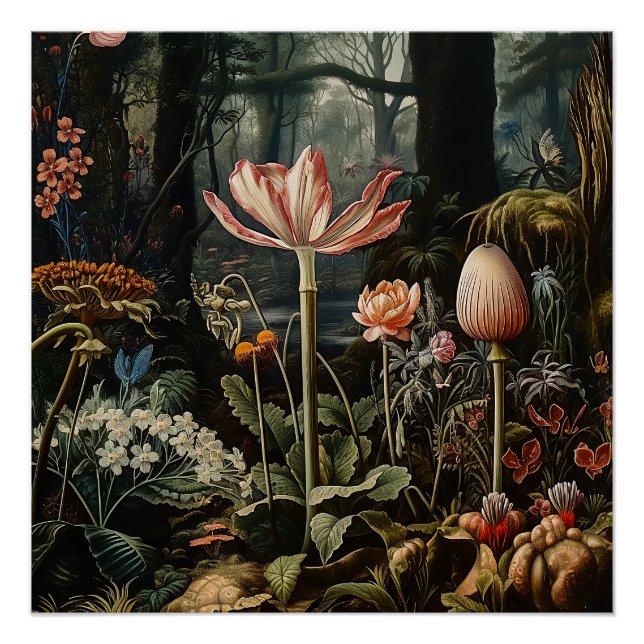 Poster Les botaniques dans la jungle (Devant)