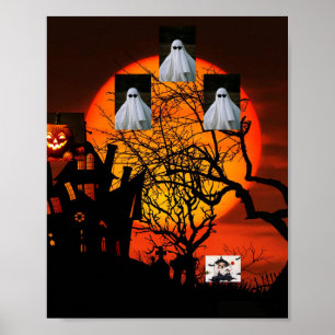 Poster les cartes fête d'Halloween