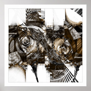 Poster Les cauchemars fractaux