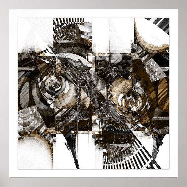 Poster Les cauchemars fractaux (Devant)