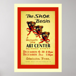Poster Les Chaussures