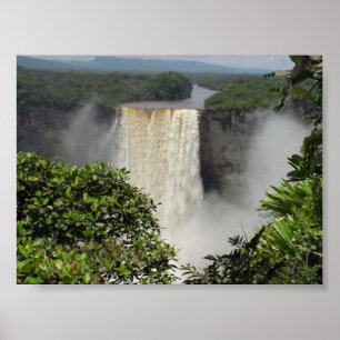 Poster Les chutes magnifiques de Kaieteur