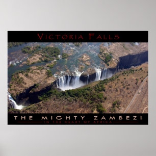 Poster Les chutes Victoria (v2)