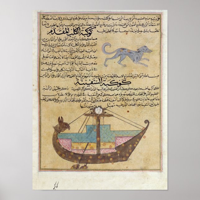 Poster Les Constellations du Chien et du Keel (Devant)