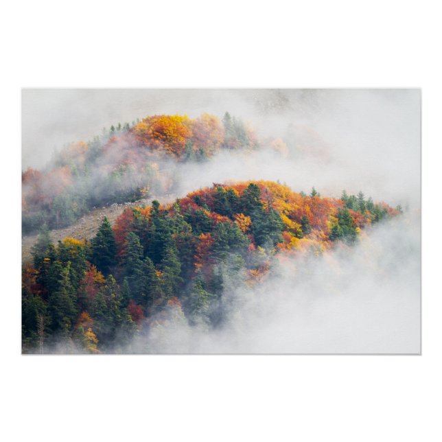 Poster Les couleurs de l'Automne dans les Hautes Alpes (Devant)