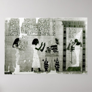 Poster Les défunts accompagnés de sa soeur