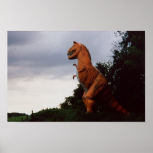 Poster Les dinosaures sillonnent toujours la Terre