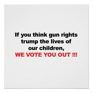 Poster Les Droits D'Armes Sur Les Enfants ? Nous Vous Vot