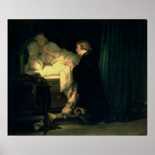 Poster Les enfants du roi Édouard IV d'Angleterre, 1852